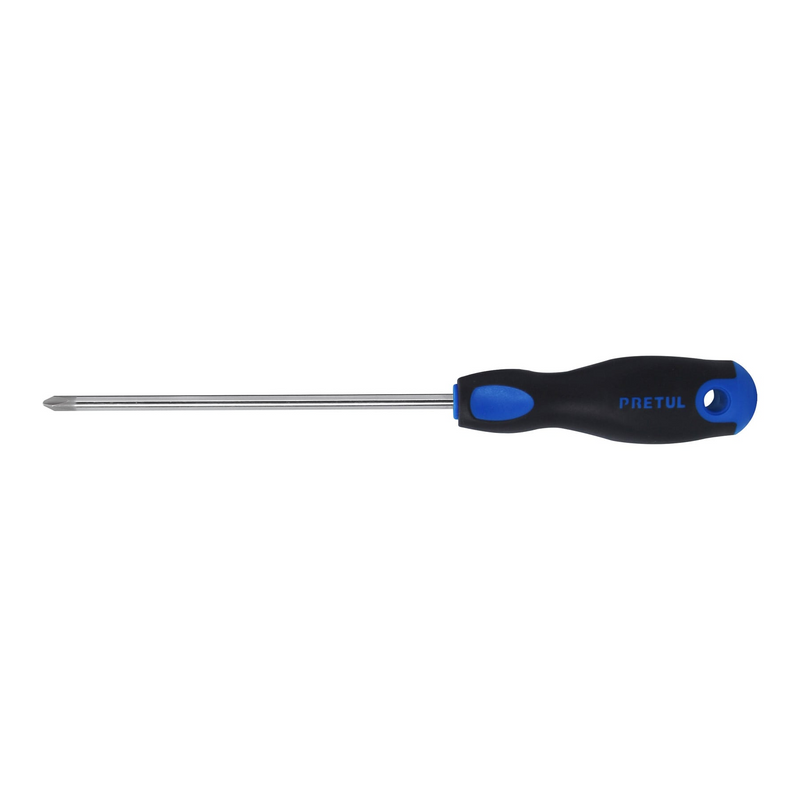 DESARMADOR DE CRUZ 1/4" X 6", MANGO BIMATERIAL, COMFORT GRIP