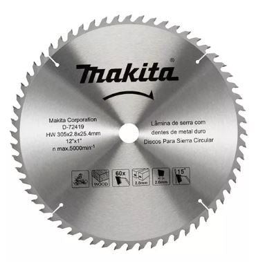 SIERRA CIRCULAR 12" X 1" X 60 TH ATB MADERA