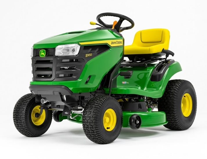 TRACTOR CORTADOR DE CESPED 42", 17.5 HP, JOHN DEERE S100