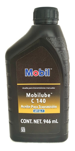 ACEITE PARA TRANSMISION MANUAL, MOBIL LUBE C 140, 946 ml
