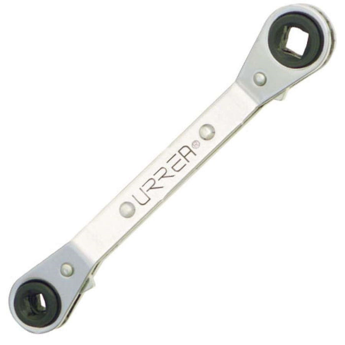 LLAVE DE ESTRIAS DE MATRACA PARA REFRIGERACION 1/4" X 3/16" X 3/8" X 5