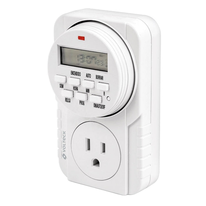 TEMPORIZADOR DIGITAL DE 8 EVENTOS VOLTECK