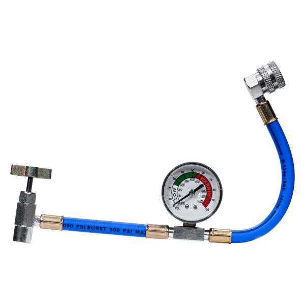 MANGUERA PARA CARGA DE GAS FREON CON MANOMETRO PARA LATAS AUTOSELLANTES