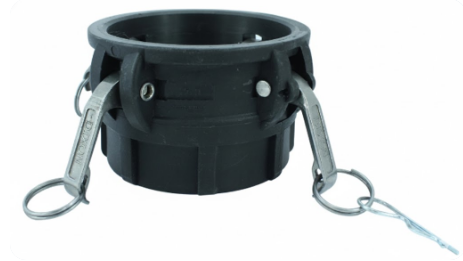 CONEXION RAPIDA DE POLIPROPILENO PARA MOTOBOMBA DE 4" (D) PPD400