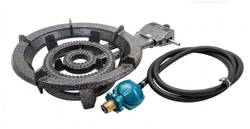 QUEMADOR DE GAS LP CON BASE