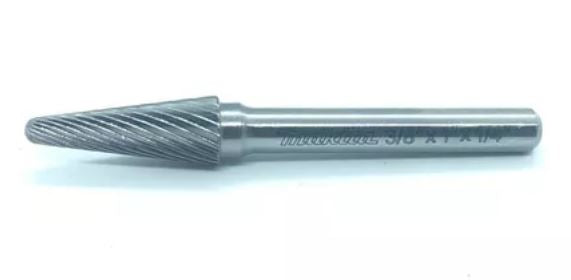 LIMA ROTATIVA CONICA REDONDA TIPO STANDARD P/METAL ZANCO 1/4