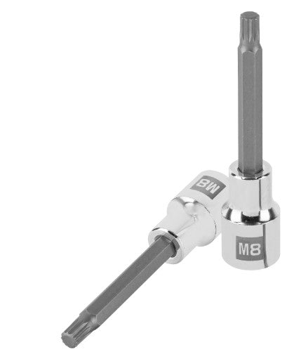 DADO PUNTA LARGA BRISTOL M8 CUADRO DE 1/2" TRUPER