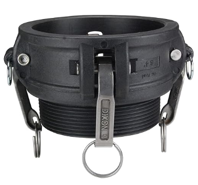 CONEXION RAPIDA DE POLIPROPILENO PARA MOTOBOMBA DE 4" (B) PPB400