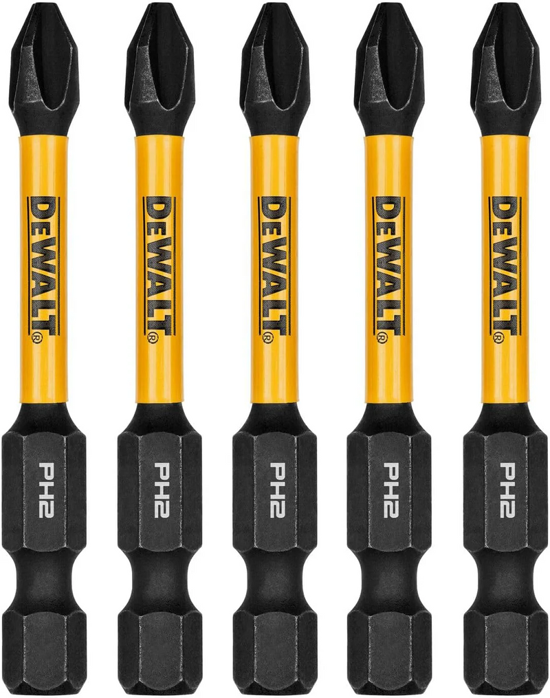 PUNTAS PARA TALADRO FLEXTORQ 5 PZ PH2 2-1/4" DEWALT
