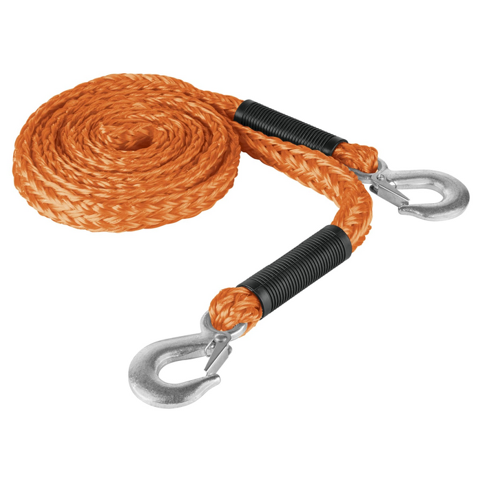 CUERDA PARA REMOLQUE CON GANCHOS 5/8' X 3.5 M TRUPER