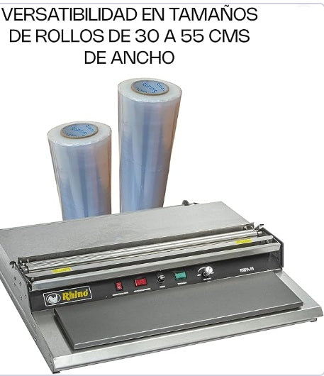 EMPLAYADORA DE ALIMENTOS 400 W 55 CM 0°-300°C