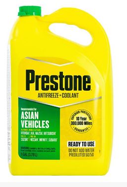 ANTICONGELANTE / REFRIGERANTE PRESTONE AFC VERDE, 50% ASIAN VEHICLES