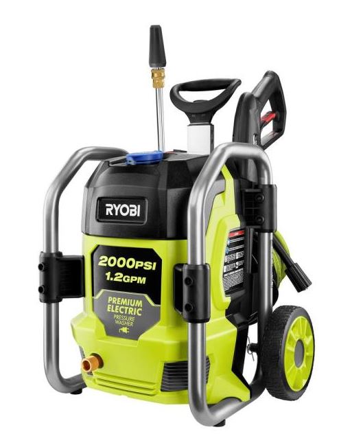 HIDROLAVADORA ELECTRICA RYOBI, 2000 PSI