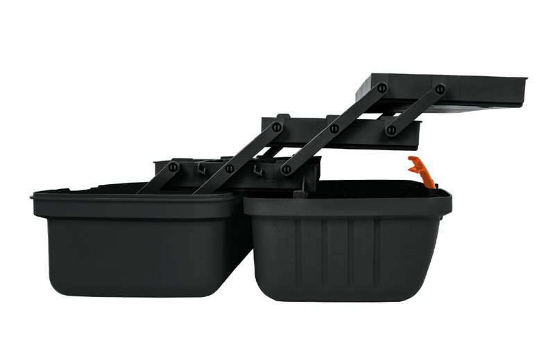 CAJA PARA PESCA 16" COLOR NEGRA