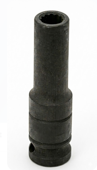 Dado de impacto metálico de 12 puntas para cuadro de 1/2"