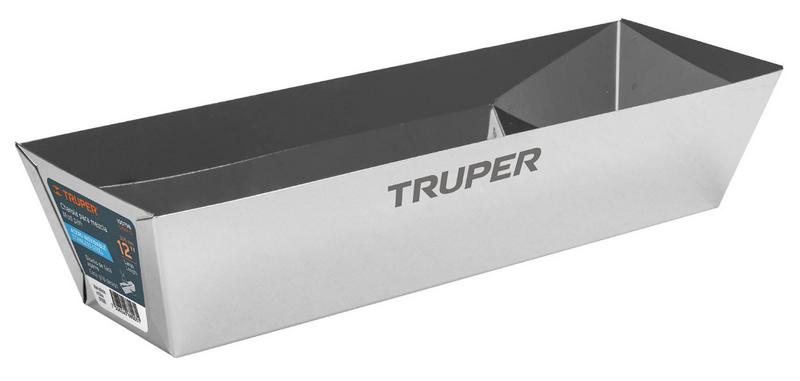 CHAROLA PARA COMPUESTO DE ACERO INOXIDABLE 12" TRUPER