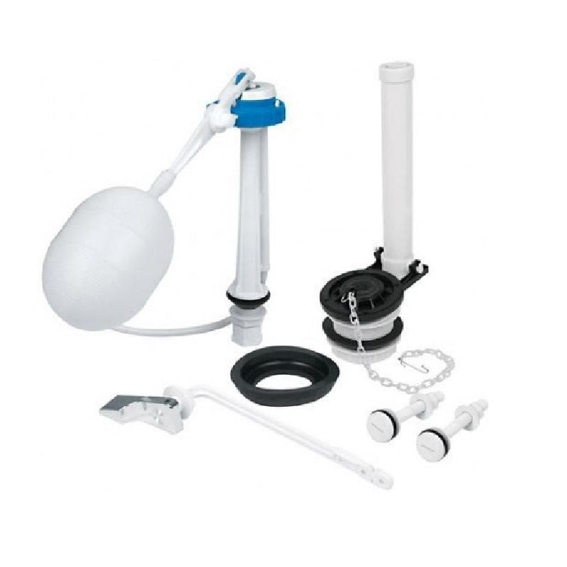 JUEGO DE ACCESORIOS PARA WC DE PVC FOSET