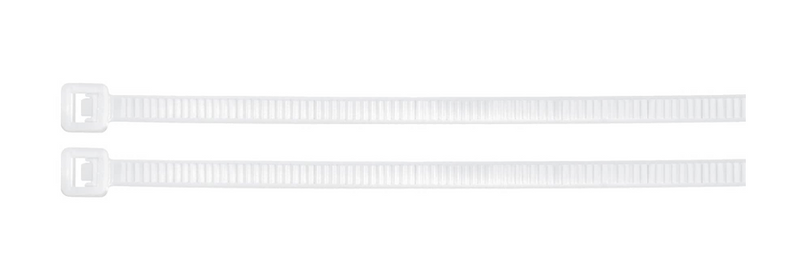 CINCHOS DE PLASTICO, 30 CM, 50 LBS, BLANCOS