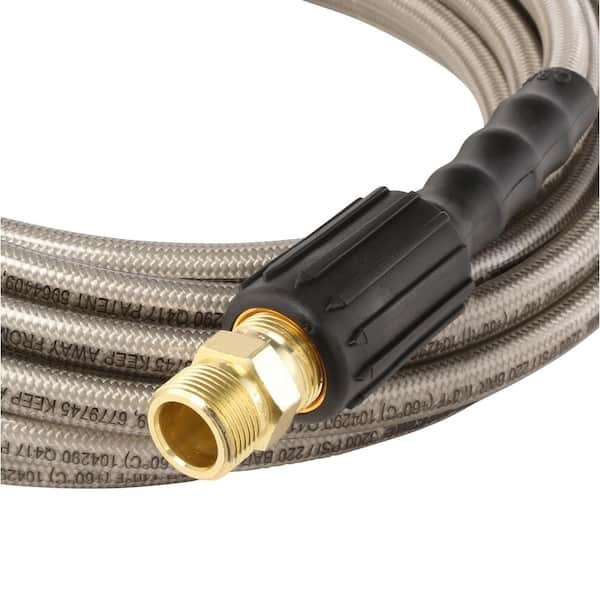 MANGUERA PARA HIDROLAVADORA DE ALTA PRESION 1/4" X 25 FT MOD.40240