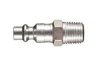 CONECTOR RAPIDO PARA AIRE, MACHO, 1/4" NPT, MILTON 727
