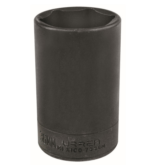 DADO DE IMPACTO CUADRO DE 3/4" X 32 mm, 6 PUNTAS, LARGO