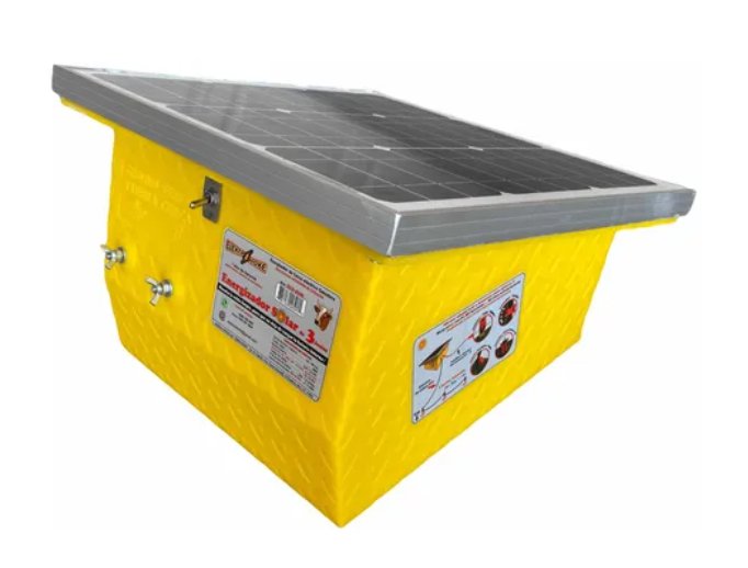 ENERGIZADOR SOLAR PARA 40 KM