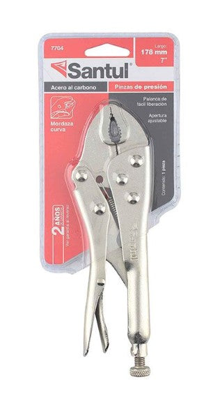 PINZAS DE PRESION 7" CURVA SANTUL