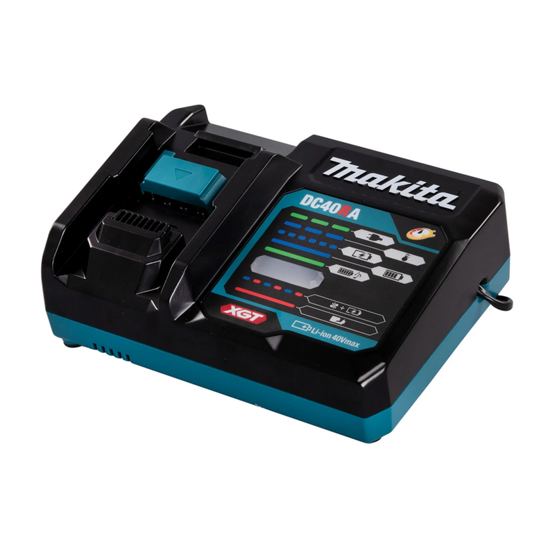CARGADOR DE BATERIAS MAKITA, 40V, XGT, DC40RA, RAPIDO