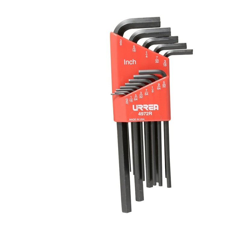 JUEGO DE 13 LLAVES ALLEN STD, ESTUCHE PLASTIICO