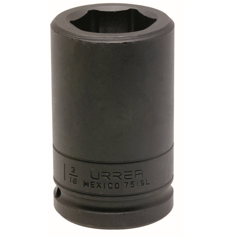 DADO DE IMPACTO DE 7/8", CUADRO DE 3/4", 6 PUNTAS, LARGO