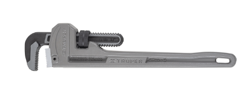 LLAVE PARA TUBO STILLSON DE 18", TRUPER DE ALUMINIO