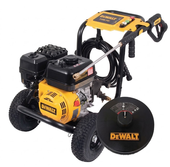 HIDROLAVADORA CON MOTOR A GASOLINA DEWALT, 3500 PSI