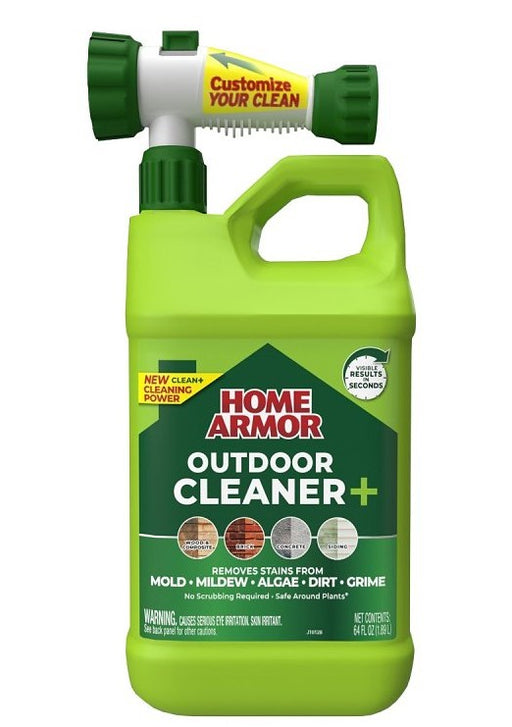Botella de limpieza con rociador, líquido verde, envase con asa y tapa