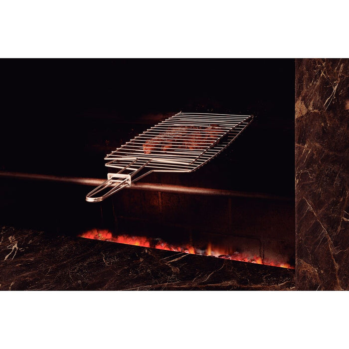 PARRILLA DE ACERO PARA ASAR CARNES (GRELHA DE ACERO)