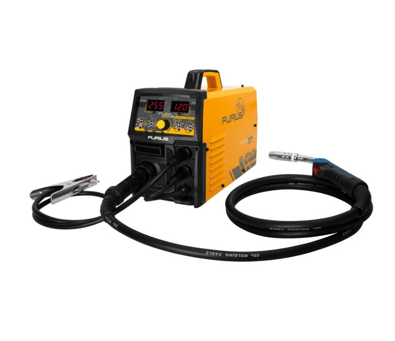 SOLDADOR INVERSOR MULTIPROCESOS, 250A, 110/220V, FURIUS FLEX 255P