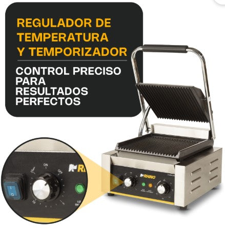 PLANCHA PANINI 1780 W  50° a 300° C RHINO