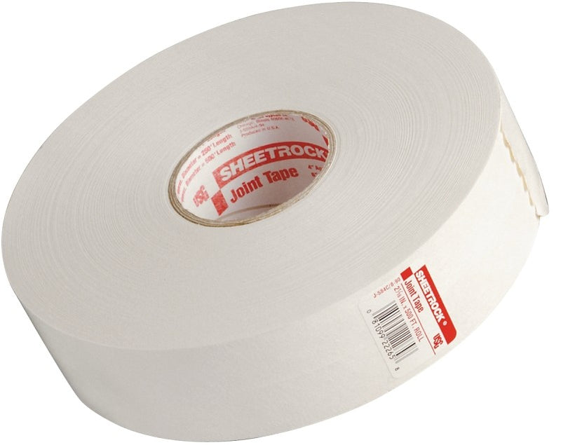 CINTA DE PAPEL PARA TABLAROCA 2-1/16" X 500 ft, ALTA RESISTENCIA