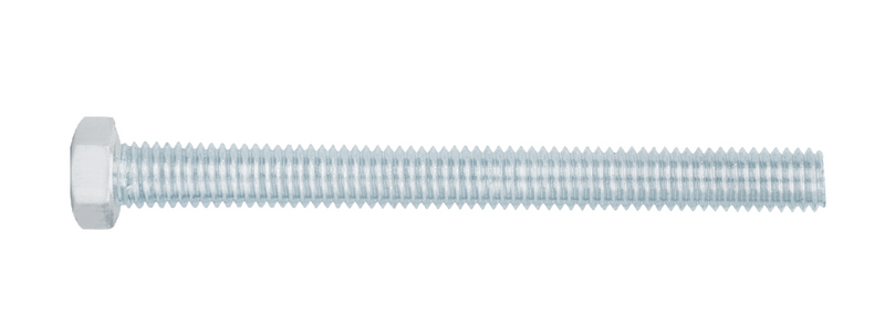 TORNILLO ACERO GALVANIZADO TIPO MAQUINA 3/8 X 4" (PIEZA)