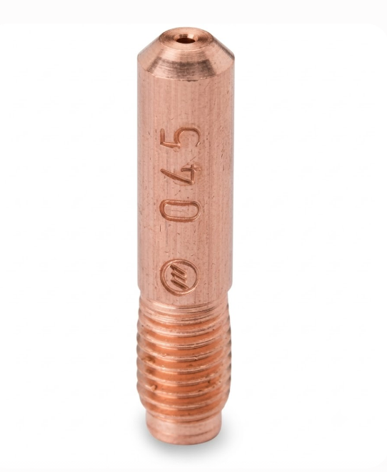 PUNTA DE CONTACTO 0.045", P/PISTOLA MILLER (CAJA 10 PIEZAS)