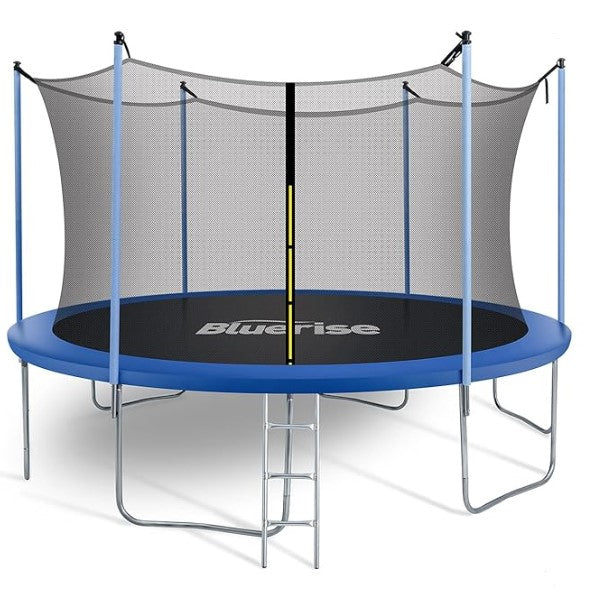 TRAMPOLIN REDONDO DE 8 FT CON MALLA DE SEGURIDAD