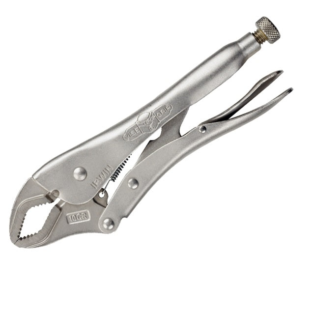 PINZA DE PRESION DE 10", MORDAZA CURVA, IRWIN, 10CR-3