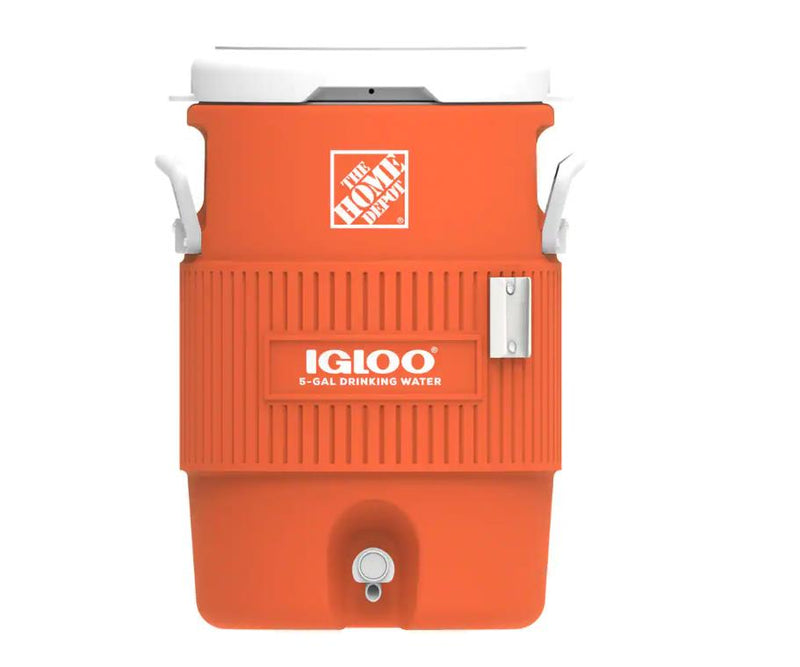 GARRAFON TERMICO IGLOO DE 5 GALONES COLOR NARANJA