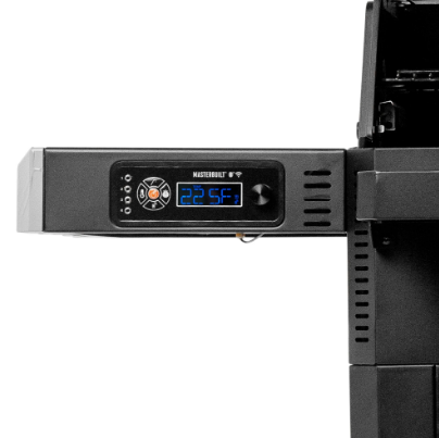 ASADOR DE CARBON MASTERBUILT NEGRO 600 SERIES CON AHUMADOR