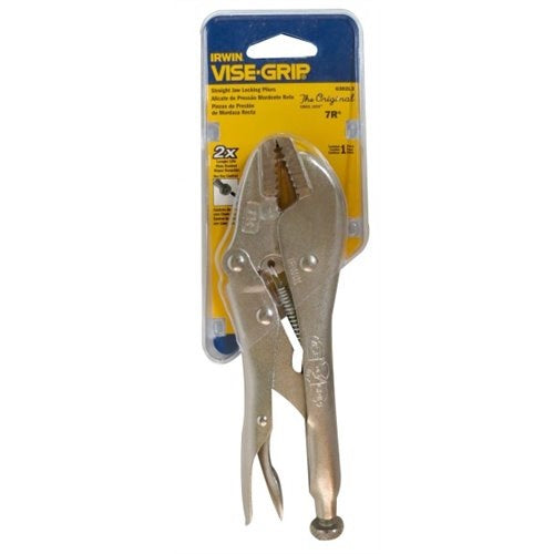 PINZA DE PRESION DE 7", MORDAZA RECTA, IRWIN, 7R-3 (0302L3)