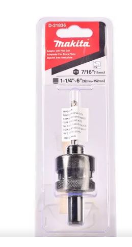 ADAPTADOR CILINDRICO CON BROCA PILOTO HSS 1-1/4-6
