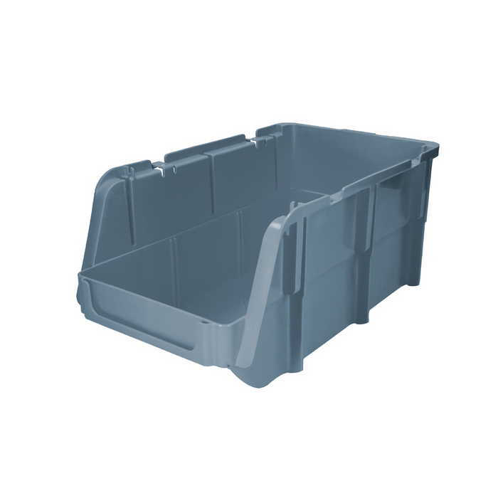 CONTENEDOR PLASTICO PICO DE PATO 11"X6.5" GRIS GAVG2