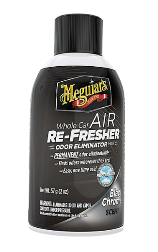 ELIMINADOR DE OLORES MEGUIAR’S BLACK CHROME