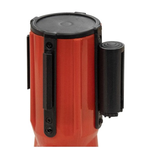 CINTA RETRACTIL P/ CONO 3 MTS BLANCO/ROJO