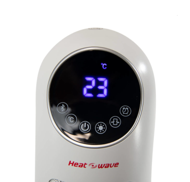 CALENTON ELECTRICO HEAT WEAVE, CAPACIDAD DE 1500W CON BLUETHOOT