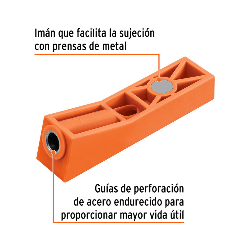 JUEGO DE PLANTILLA PARA UNIONES OCULTAS CON UN TORNILLO